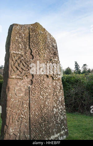 Pierre picte à Glamis dans Angus, Scotland. Banque D'Images