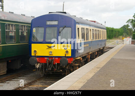 Leeming Bar (le Wensleydale Railway), North Yorkshire, Angleterre, Royaume-Uni Banque D'Images