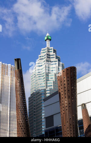 TORONTO, CANADA - Vue sur la Tour TD Canada Trust sur la Place Brookfield Banque D'Images