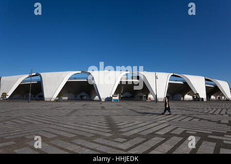 Stade dans le parc olympique de Komazawa, Komazawa daigaku, Tokyo, Japon. Banque D'Images