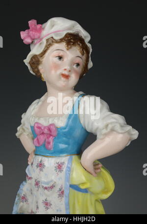 Levy & Cie figurine porcelaine Banque D'Images