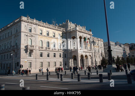 Balade à travers l'art vues à Trieste Banque D'Images