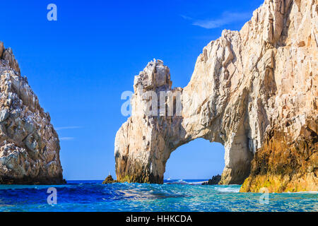 Cabo San Lucas, Los Arcos. Riviera mexicaine, le Mexique. Banque D'Images