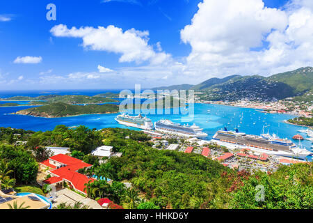 Saint Thomas, USVI. Banque D'Images