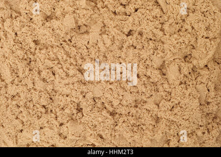 La texture du sable de la mer. Close up. Banque D'Images