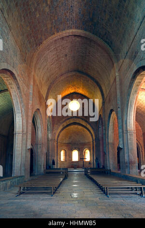 Le Thoronet Abbaye, ancienne abbaye cistercienne, Var, Provence-Alpes-Côte d'Azur, France Banque D'Images