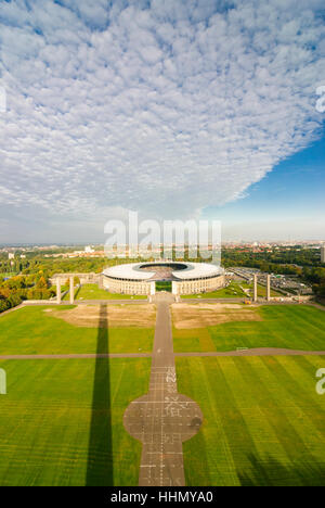 Berlin : Olympiastadion (stade olympique), , Berlin, Allemagne Banque D'Images