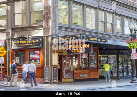 Pub Beantown à Boston Banque D'Images