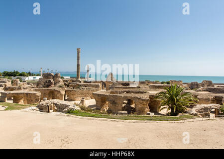 Ruines, la Tunisie, le style de la construction, de l'architecture, de style architectural, Banque D'Images