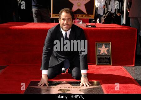 Los Angeles, USA. 19 Jan, 2017. Brett Ratner à la cérémonie d'intronisation de son étoile sur le Hollywood Walk of Fame à Los Angeles. Crédit : Michael Germana/Everett Collection/Alamy Live News Banque D'Images