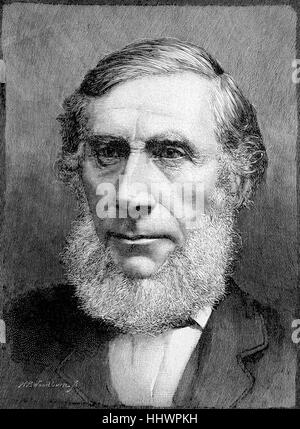 John Tyndall, 2 août 1820 - 4 décembre 1893, était un éminent du xixe siècle irlandais physicien. Sa renommée scientifique initiale a été soulevée dans les années 1850, à partir de son étude de diamagnétisme. Plus tard, il fait des découvertes dans le domaine de rayonnement infrarouge et les propriétés physiques de l'air, de l'Angleterre, l'image historique ou illustration, publié 1890, l'amélioration numérique Banque D'Images