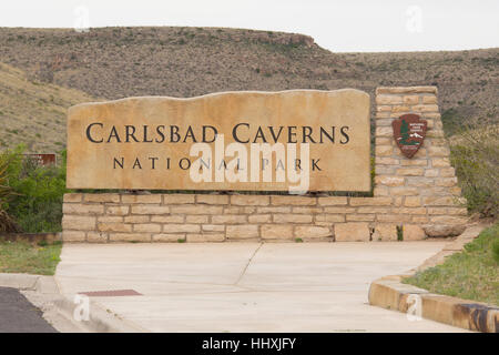 Carlsbad Caverns National Park, New Mexico, USA Banque D'Images