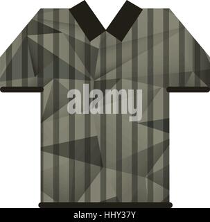 Maillot arbitre football américain bandes abstract Illustration de Vecteur