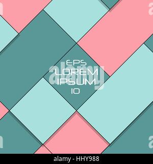 Abstract colorful background avec cadres carrés. Vector illustration. Illustration de Vecteur