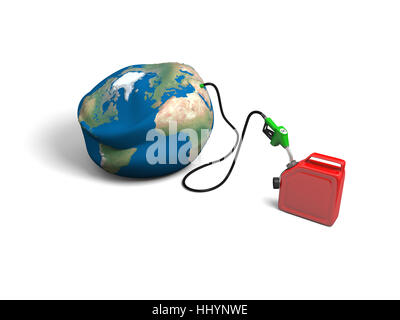 Modèle, design, projet, concept, plan, projet, pollution, globe, planète, la terre, Banque D'Images