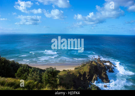 Byron Bay - Point le plus oriental de l'Australie Banque D'Images