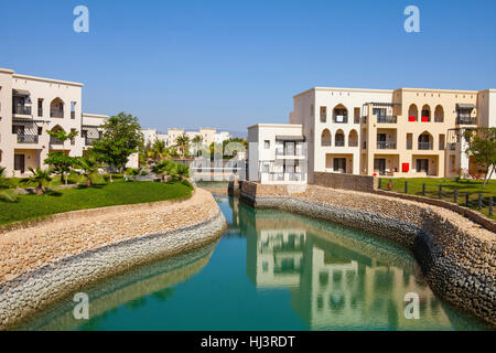 Sultanat d'Oman - Janvier 07,2016 : Hotel Salalah Rotana Resort dans la région de Dhofar, Oman Banque D'Images