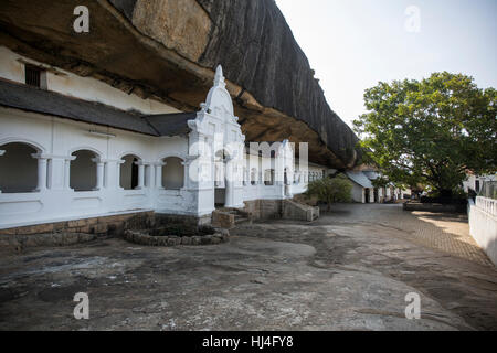 Cave Temple, Dambulla, Sri Lanka Banque D'Images