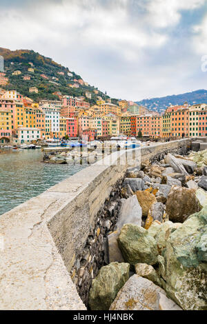 Camogli Italie Marine Banque D'Images