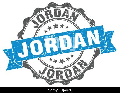 Joint ruban en Jordanie Illustration de Vecteur