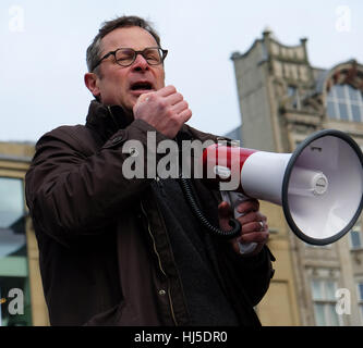 Dans Hugh Fearnley-Whittingstall Newcastle 21 janvier 2017 Lancement de la campagne 'Can' Newcastle Banque D'Images