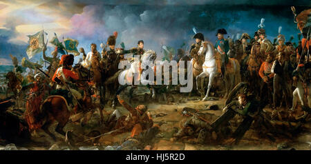 Napoléon à la bataille d'Austerlitz, 2 décembre 1805 François Gérard Banque D'Images