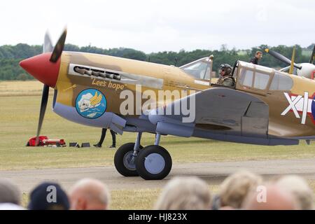 Curtiss P-40F Warhawk Banque D'Images