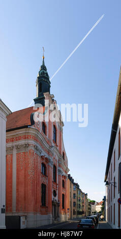 Ingolstadt : vieille ville ; l'église de l'Assam, Oberbayern, Haute-Bavière, Bayern, Bavière, Allemagne Banque D'Images