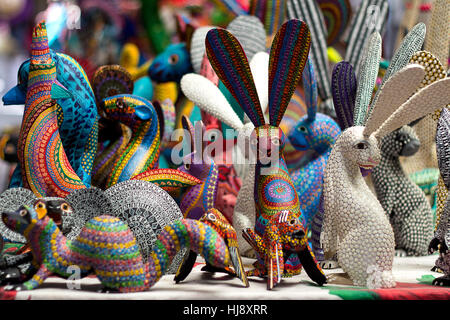 Fabrique d'Alebrijes de Oaxaca, Mexique Banque D'Images