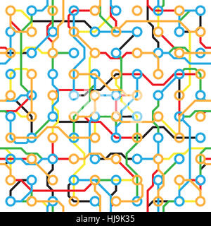Graphisme, illustration, dessin, direct, simple, sol carrelé, visibles, Banque D'Images
