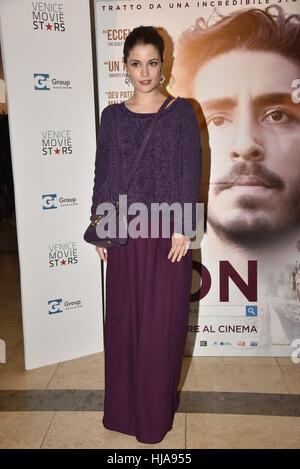 Giulia Elettra Gorietti assistant à la première de 'Lion' à la Casa del Cinema Villa Borghese à Rome, Italie. Comprend : Giulia Elettra Gorietti Où : Rome, Latium, Italie Quand : 22 Déc 2016 Crédit : IPA/WENN.com **Uniquement disponible pour publication au Royaume-Uni, USA, Allemagne, Autriche, Suisse** Banque D'Images