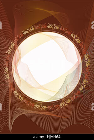 Brown, brunâtre, brunette, lignes, illustration, copie, imitation, clichés, Banque D'Images