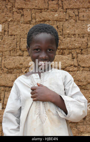Garçon musulman, au Ghana Banque D'Images