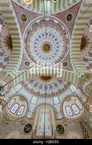 Mosquée du Sultan Mihrimah dans Uskudar, Istanbul, Turquie Banque D'Images