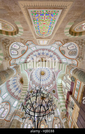 Mosquée du Sultan Mihrimah dans Uskudar, Istanbul, Turquie Banque D'Images
