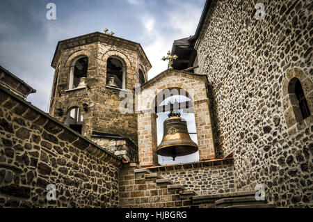 Cloche de l'église - Bigorski - Monastère de Saint Jean le Précurseur (Бигорски - манастир Св. Јован) Banque D'Images