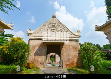 Le Taman Sari également connu sous le nom de Château d'eau à Yogyakarta, Java, Indonésie Banque D'Images