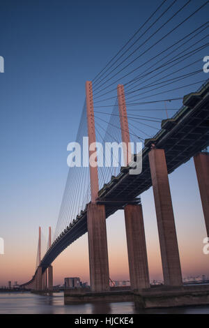 Dartford Crossing, Queen Elizabeth bridge Banque D'Images