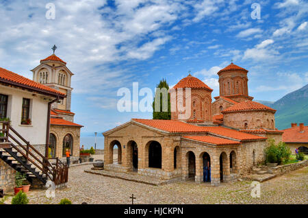 Monastère Saint-naum, Ohrid, Macédoine Banque D'Images