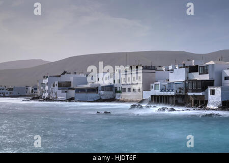 Casa Juanita, Arrieta, Lanzarote, îles Canaries, Espagne Banque D'Images