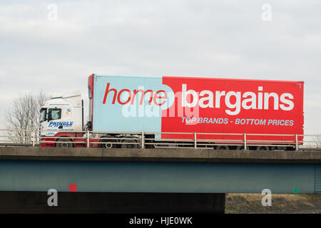 Bonnes Affaires Accueil camion magasin en Ecosse, Royaume-Uni Banque D'Images