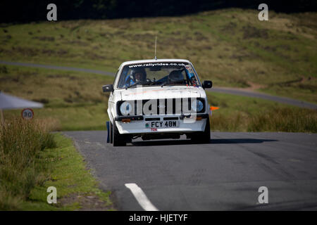 Mewla epynt rallye historique à l'événement Banque D'Images