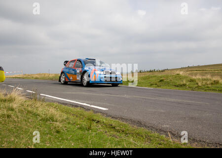 Mewla epynt rallye historique à l'événement Banque D'Images