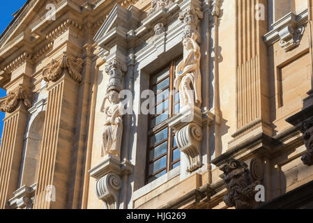 Église des Jésuites, Trapani, Sicile, Italie. Banque D'Images