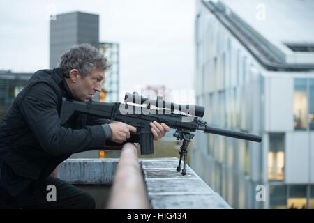 Jason Bourne Année : 2016 USA / UK Réalisateur : Paul Greengrass Vincent Cassel Banque D'Images