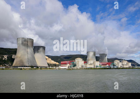 L'environnement, de l'environnement, de l'industrie, la France, l'énergie nucléaire, de sûreté nucléaire Banque D'Images