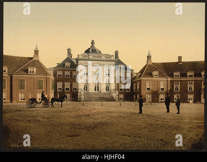 Chateau du Bois, de La Haye, Hollande - Photochrom xixème siècle Banque D'Images