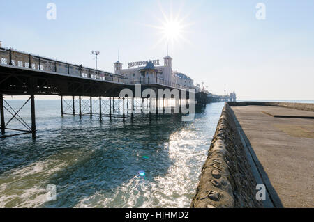 Le Palace Pier de Brighton, Brighton, Sussex, England, UK Banque D'Images