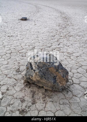 Déménagement roches de la vallée de la mort en Californie, États-Unis. Banque D'Images