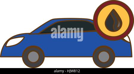L'essence ou d'huile les icônes de l'industrie libre vector illustration design Illustration de Vecteur